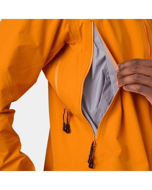 Helly Hansen Orange Helly-hansen Odin 9 Worlds 3.0 Jacket for men