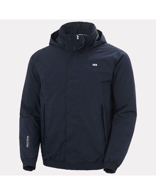 Helly Hansen Blue Smoegen Insulated Rain Jacket for men
