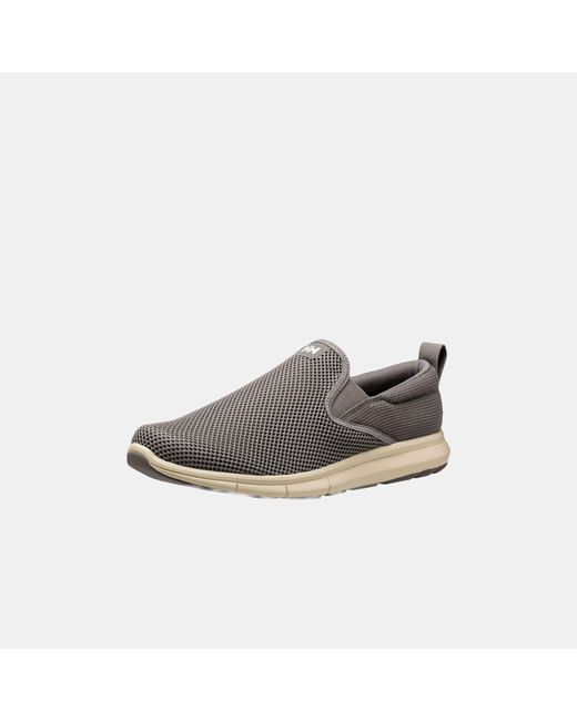Helly Hansen Gray Ahiga Cushioned Quick-Dry Slipon for men