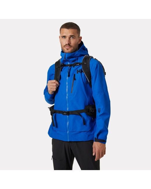 Helly Hansen Blue Odin 9 Worlds 3.0 Shell Jacket for men