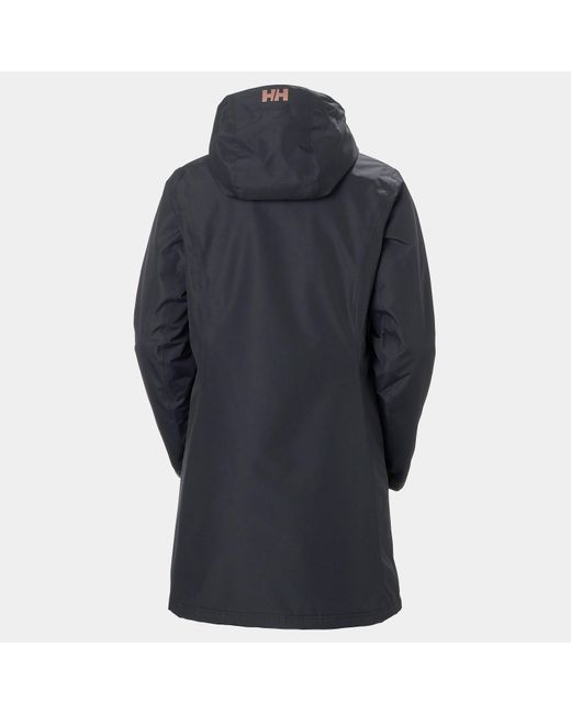Helly Hansen Gray Long Belfast Insulated Winter Jacket