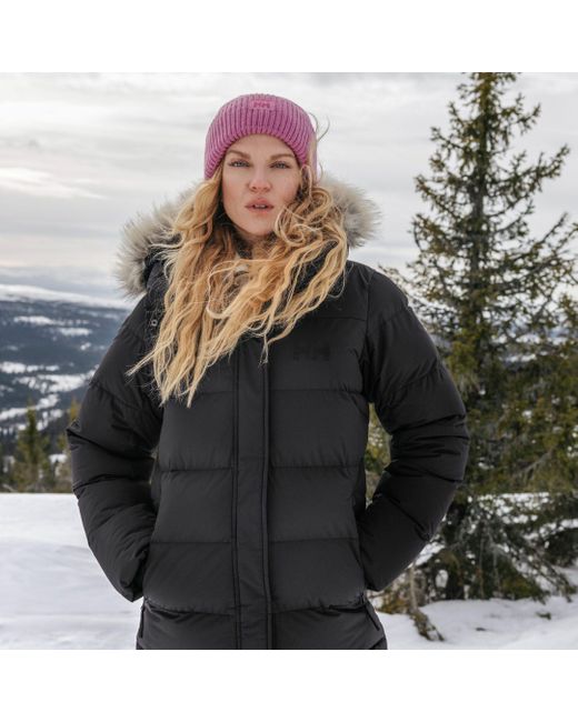 Aria Long Parka Mujer Helly Hansen de color Black