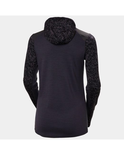 Helly Hansen Blue Lifa Merino Midweight Balaclava Hoodie