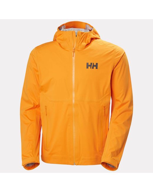 Helly Hansen Orange Momentum 3-Layer Stretch Jacket for men