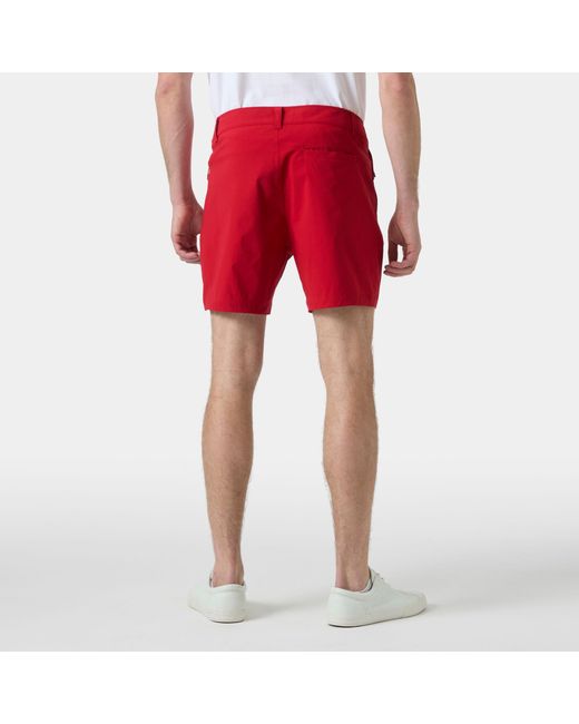Helly Hansen Red Move Quick Dry 6” Shorts for men