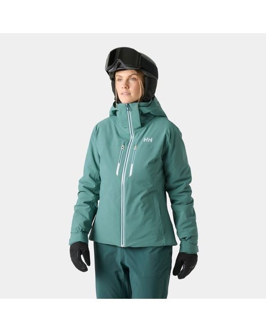 Helly Hansen Green Alphelia Lifaloft Insulated Jacket