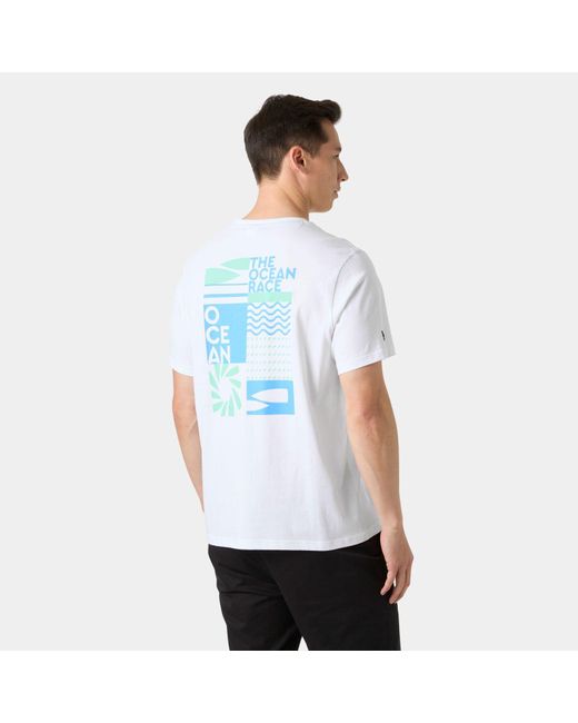 Helly Hansen White The Ocean Race T-Shirt 2.0