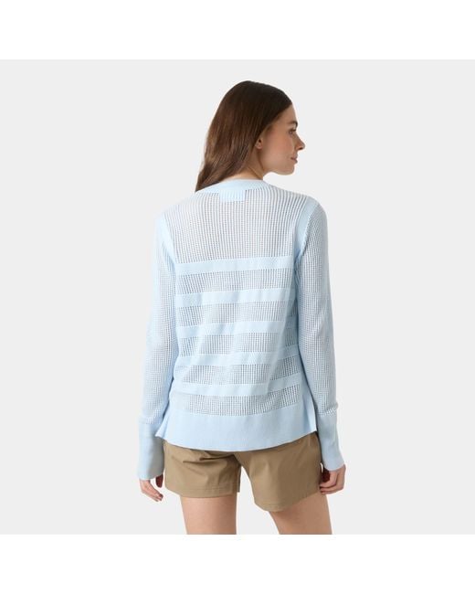 Portofino Knit Felpa Blu di Helly Hansen in Blue