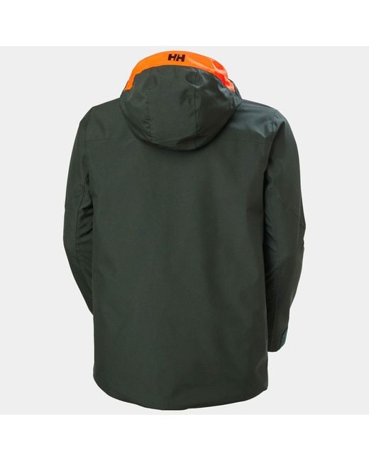 Helly Hansen Green Garibaldi 2.0 Waterproof Ski Jacket for men