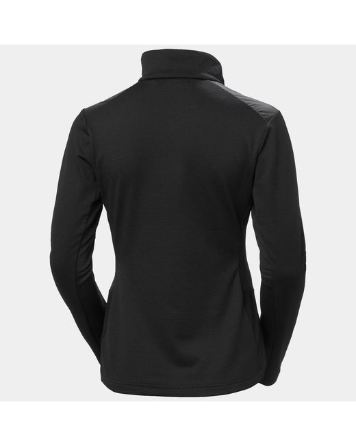 Helly Hansen Black Versalite Hybrid Fleece Jacket