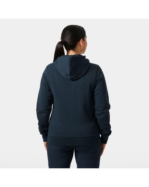 Helly Hansen Blue Hh Logo Hoodie
