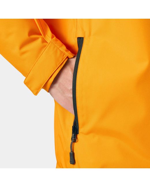 Helly Hansen Crew Midlayer Jacket 2.0 Orange for men