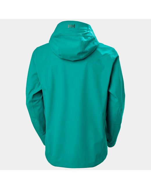 Helly Hansen Blue Verglas Backcountry Ski Shell Jacket for men