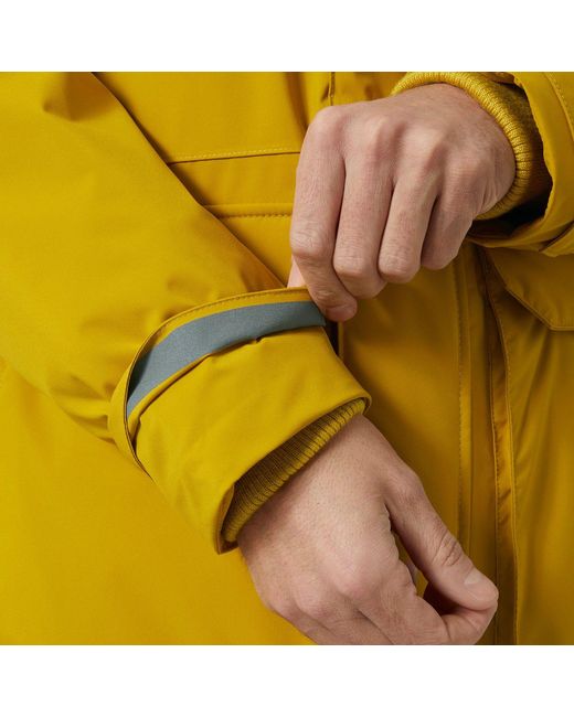 Helly Hansen Yellow Reine Parka Jacket for men