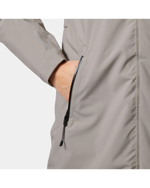 Helly Hansen Gray Lily Insulated Raincoat