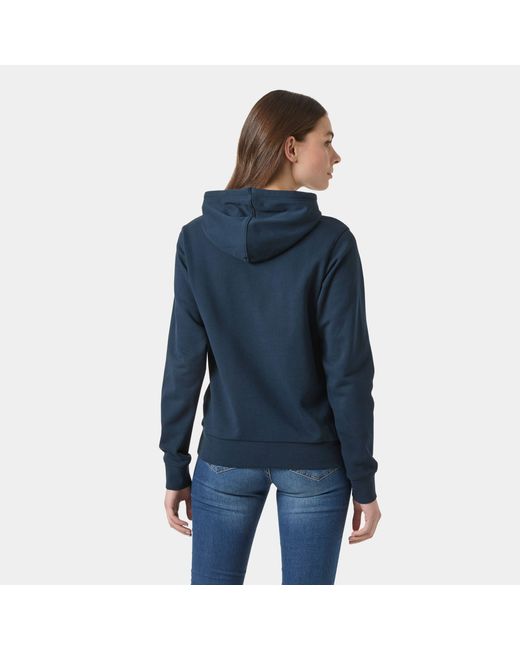 Core Graphic Felpa Con Cappuccio di Helly Hansen in Blue