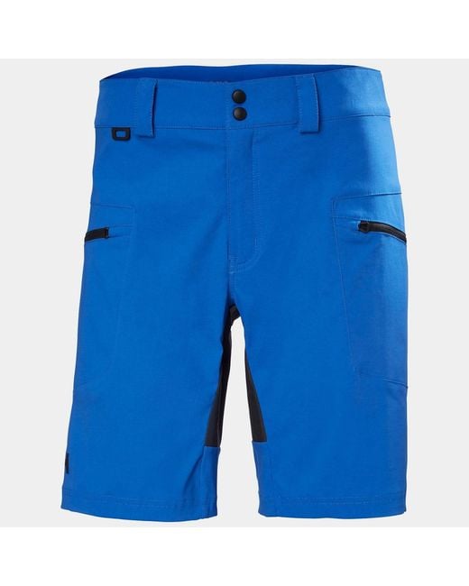 Helly Hansen Blue Racing Deck Shorts for men