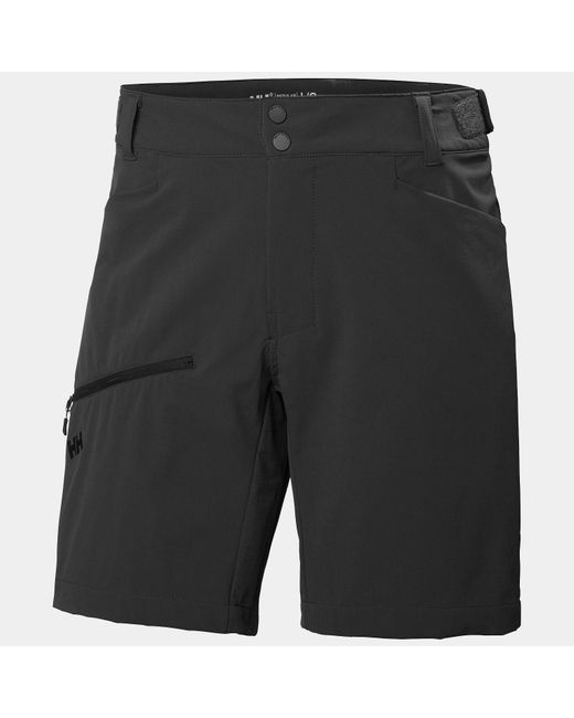 Helly Hansen Black Blaze Softshell Shorts for men