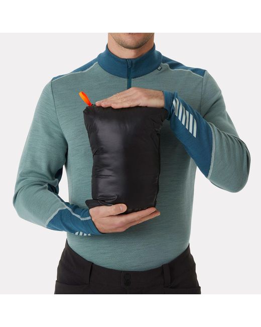 Helly Hansen Black Verglas Down Jacket 2.0 for men