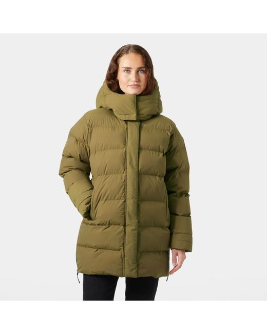 Helly Hansen Green Helly-hansen Aspire Puffy Parka