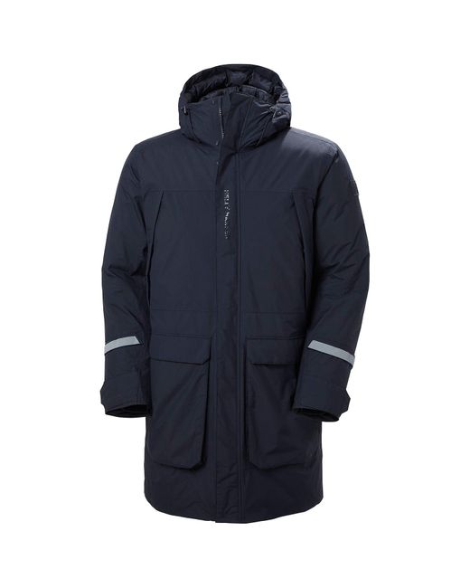 Helly Hansen Rwb Waterproof Down Parka in Navy Blue (Blue) for Men Lyst