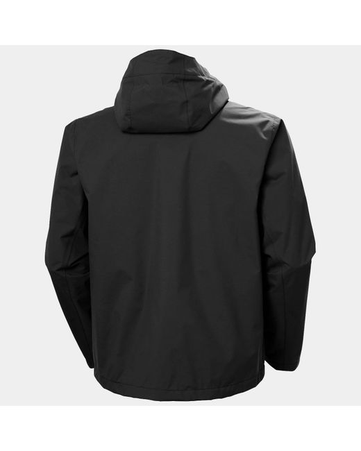 Helly Hansen Black Escape Rain Jacket for men