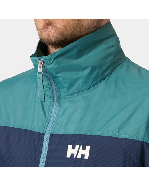 Helly Hansen Green Koster Windbreaker for men