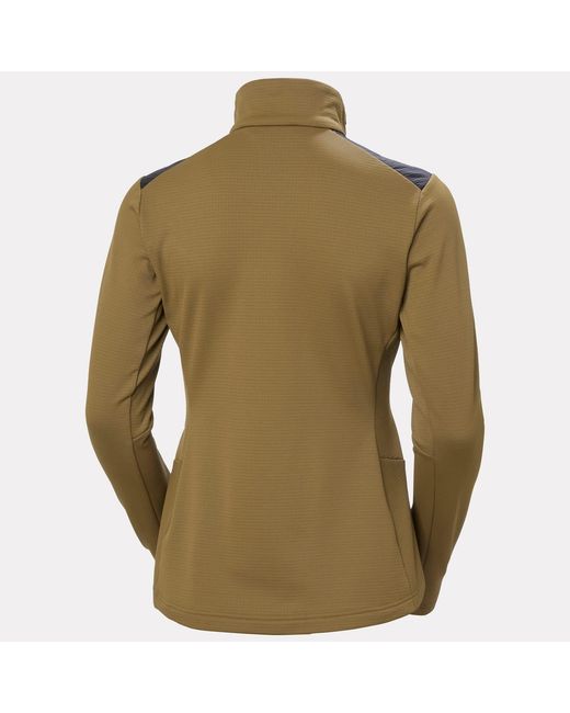 Helly Hansen Green Versalite Hybrid Fleece Jacket
