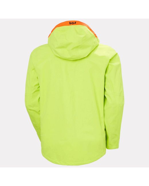 Helly Hansen Green Sogn Shell 2.0 Shell Jacket for men