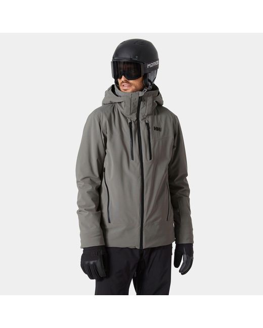Helly Hansen Steilhang 2.0 Ski Jacket Grey in Gray for Men | Lyst
