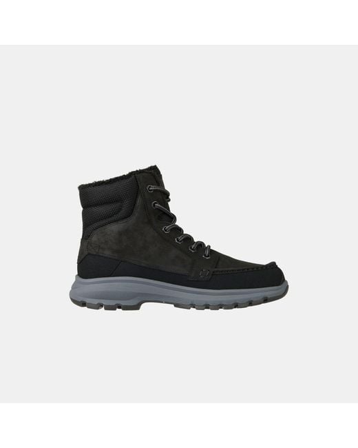 Helly Hansen Black Garibaldi V3 Waterproof Leather Boots for men