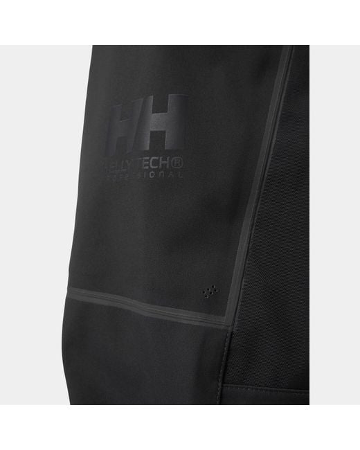 Helly Hansen Black Hp Foil Pro Sailing Salopette for men
