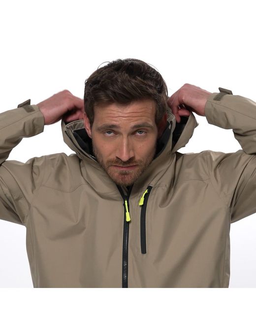 Helly Hansen Natural Crew Hooded Sailing Jacket 2.0 for men