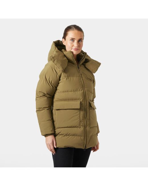 Parka Doudoune Femme Ellie Marron Helly Hansen en coloris Green