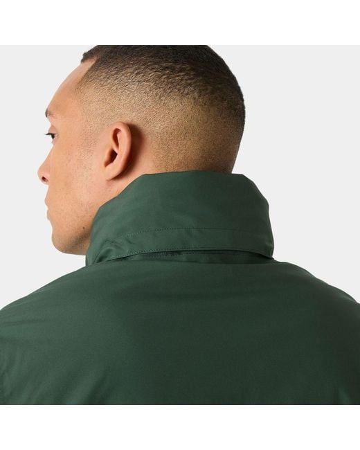 Helly Hansen Green Smoegen Insulated Rain Jacket for men