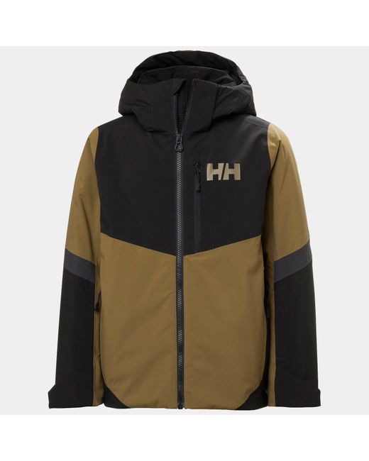 Elevate Ski Jacket Juvenil Helly Hansen de color Black