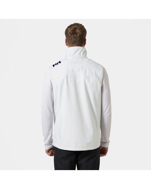 Helly Hansen Gray Crew Vest 2.0 for men