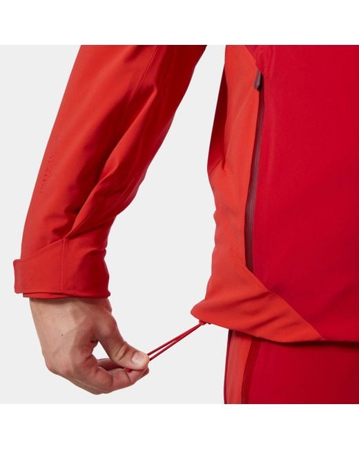 Helly Hansen Red Kvitfjell Race Insulated Ski Jacket for men