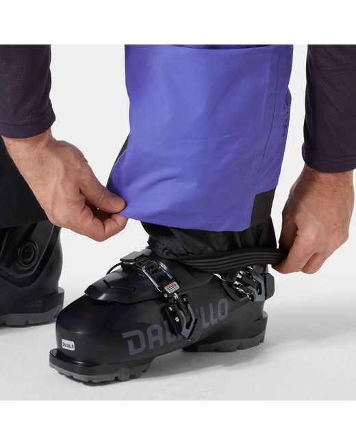 Helly Hansen Blue Sogn Bib Cargo Ski Trousers for men