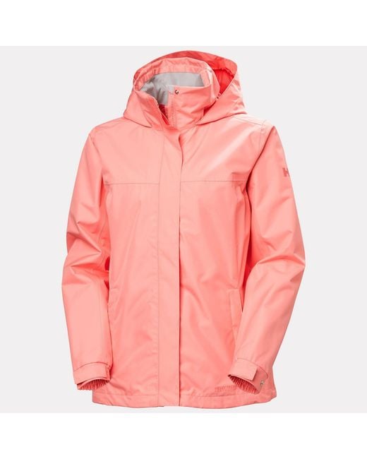 Helly Hansen Pink Aden Great-Fit Versatile Rain Jacket