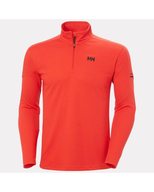 Helly Hansen Red Hp 1/2 Zip Pullover for men