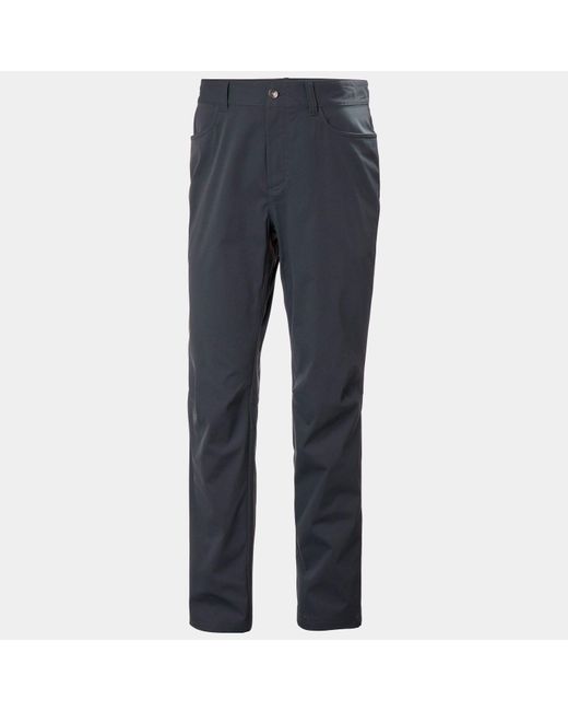 Helly Hansen Blue Holmen 5 Pocket Trousers for men