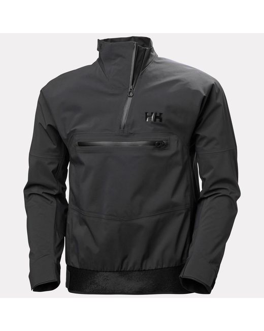 Hp Foil Flyer Smock Grigio di Helly Hansen in Black