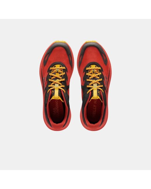 Helly Hansen Red Skyhawk Trail Running Shoes for men