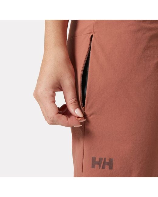 Helly Hansen Red Brona Softshell Shorts