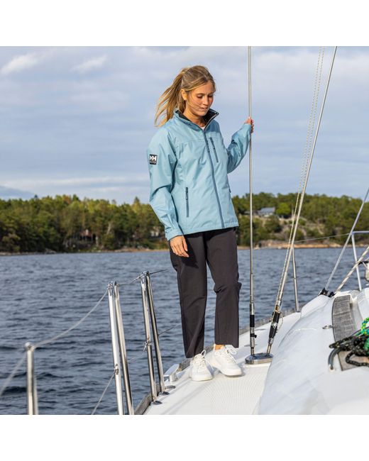 Helly Hansen Blue Damen Crew Midlayer-Segeljacke 2.0