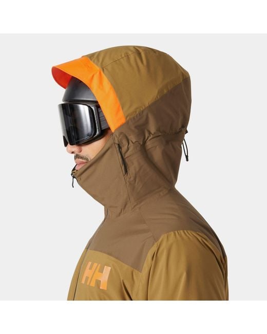 Helly Hansen Brown Powdreamer 2.0 Jacket for men
