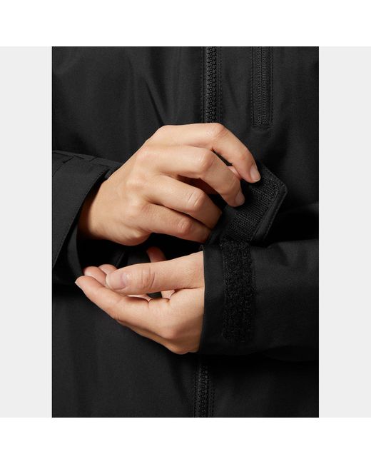 Crew Midlayer Sailing Jacket 2.0 Mujer Helly Hansen de color Black