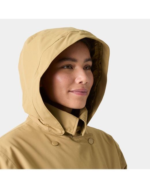 Helly Hansen Metallic Avenue Insulated Long Trench Coat