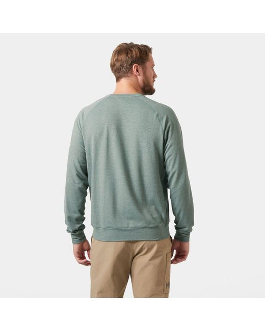 Helly Hansen Green Tyri Knit Crew Neck for men